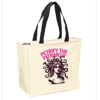 Petrify The Patriarchy Medusa Greek Mythology. Zip Tote Bag