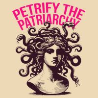 Petrify The Patriarchy Medusa Greek Mythology. Zip Tote Bag