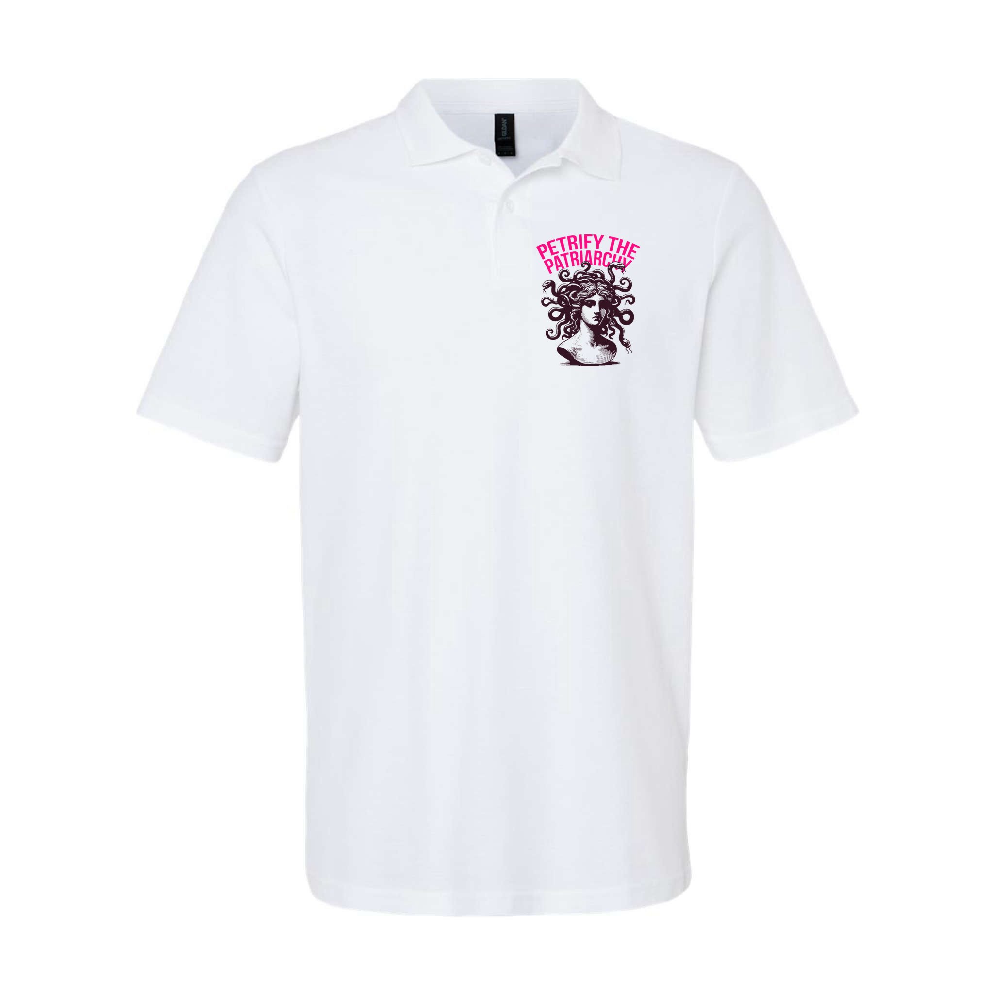 Petrify The Patriarchy Medusa Greek Mythology. Polo
