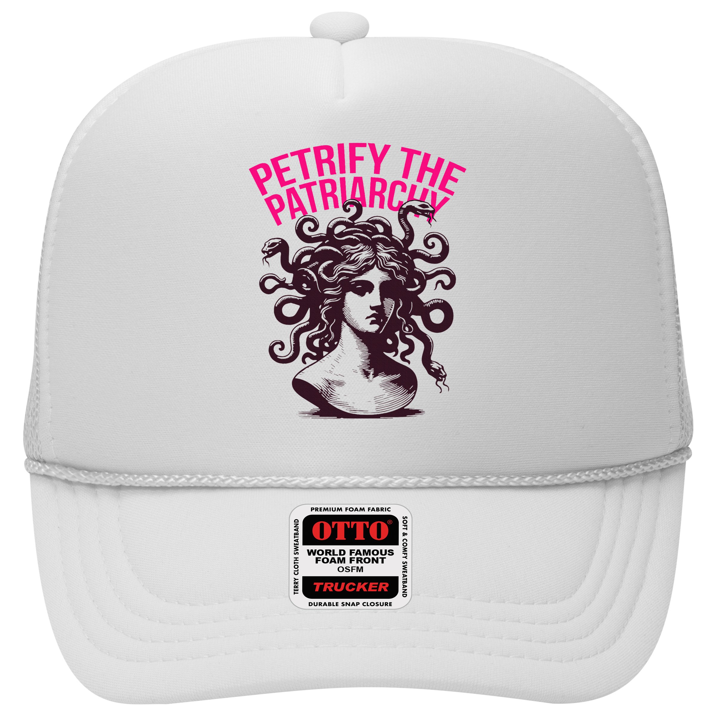 Petrify The Patriarchy Medusa Greek Mythology. Hat