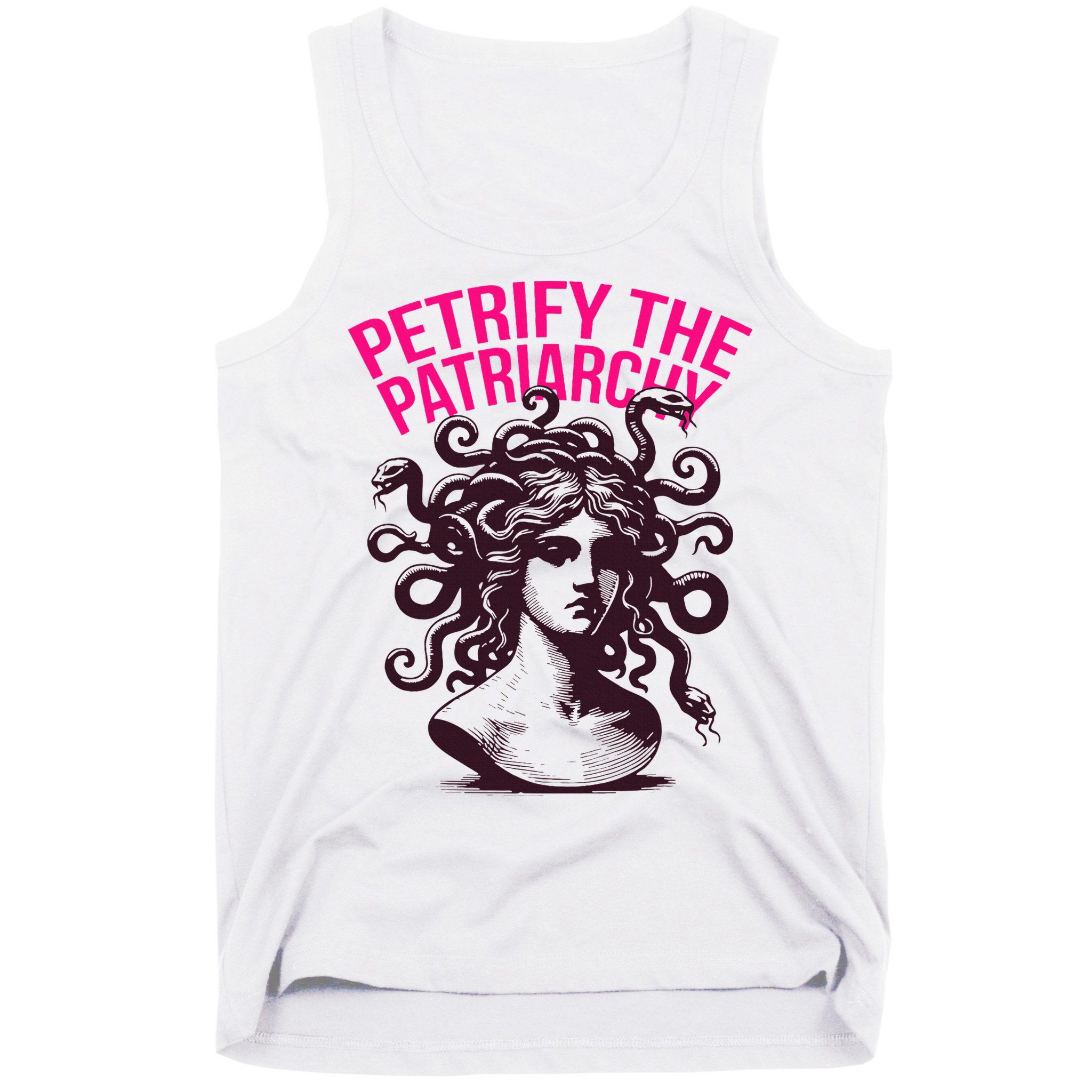 Petrify The Patriarchy Medusa Greek Mythology. Tank Top