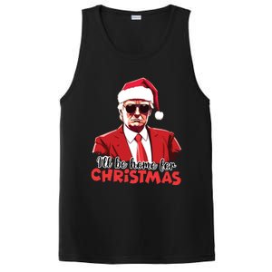 President Trump Pajamas ILl Be Home Christmas For Women PosiCharge Competitor Tank