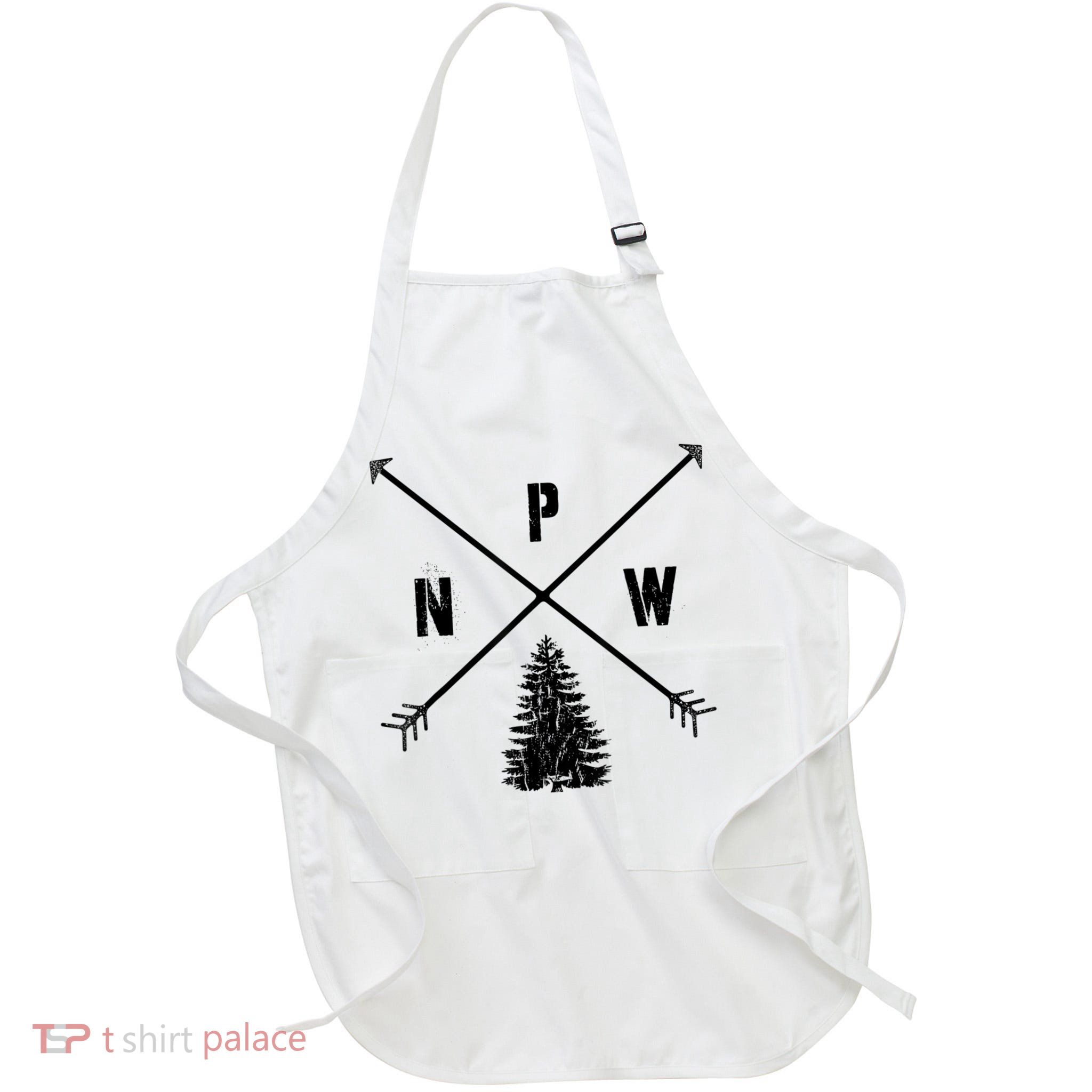 Pine Tree Pacific Northwest PNW Arrows Apron