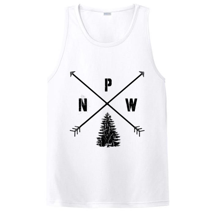Pine Tree Pacific Northwest PNW Arrows PosiCharge Competitor Tank