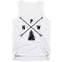Pine Tree Pacific Northwest PNW Arrows Tank Top