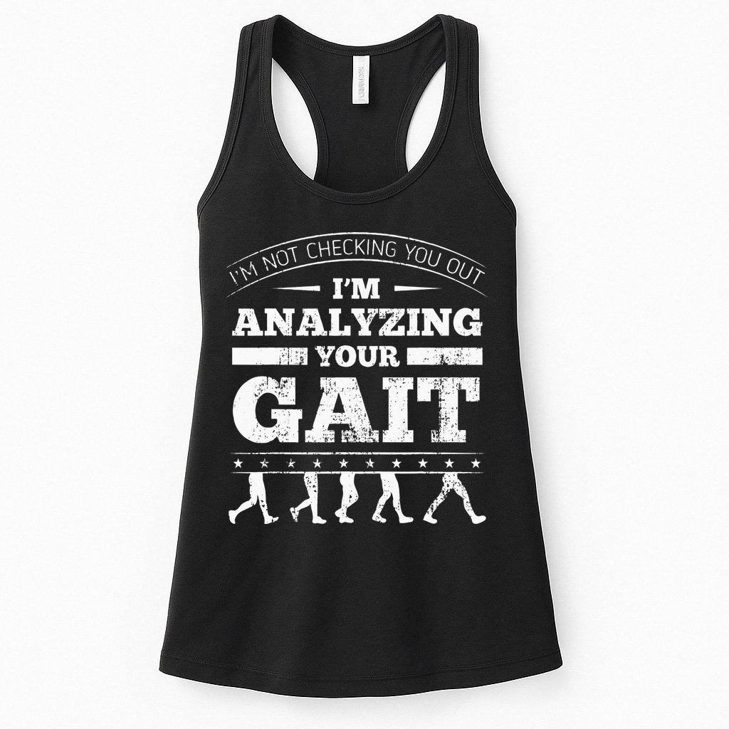 Physical Therapist Physiotherapy Orthopedists Gait Therapy Womens Tank Top