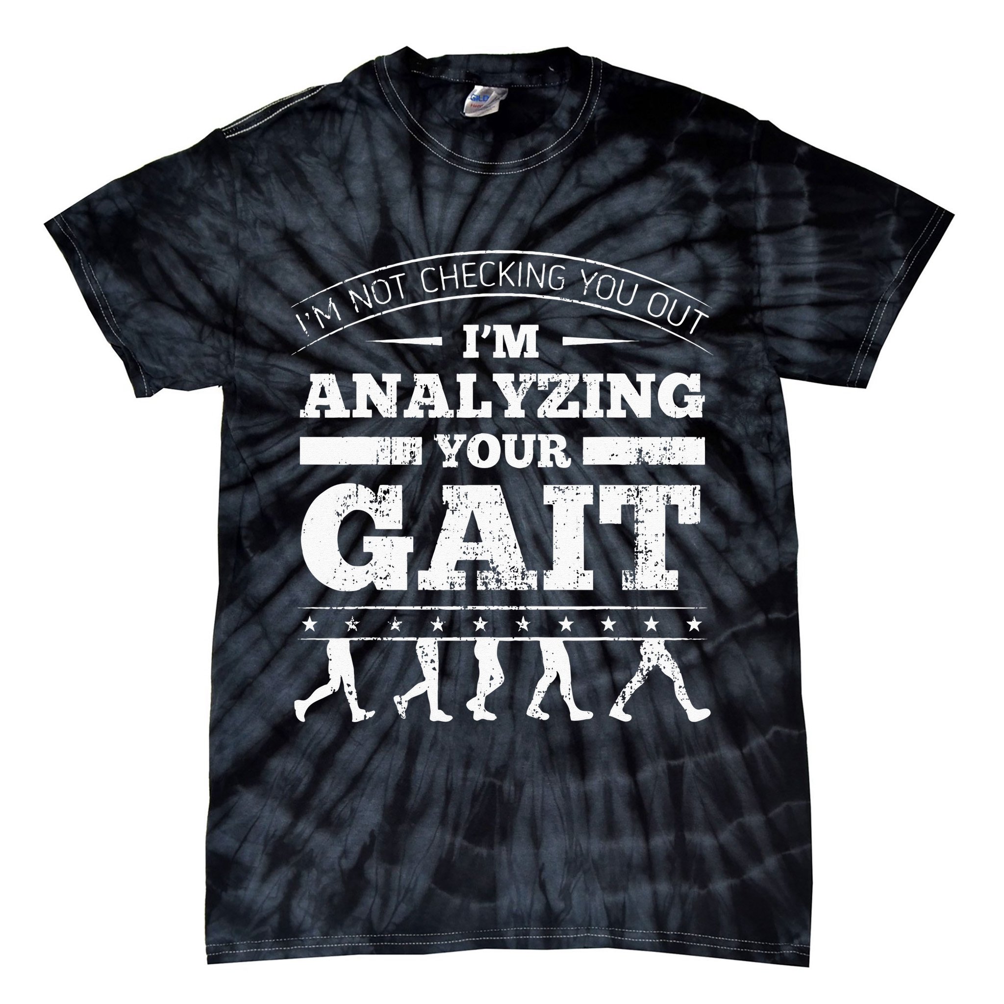 Physical Therapist Physiotherapy Orthopedists Gait Therapy Tie-Dye T-Shirt