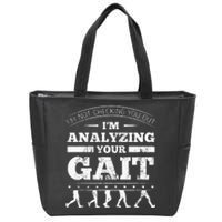 Physical Therapist Physiotherapy Orthopedists Gait Therapy Zip Tote Bag