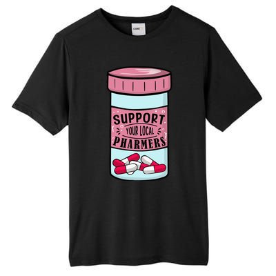 Pharmacy Technician Pharmacy Tech Cpht Tall Fusion ChromaSoft Performance T-Shirt