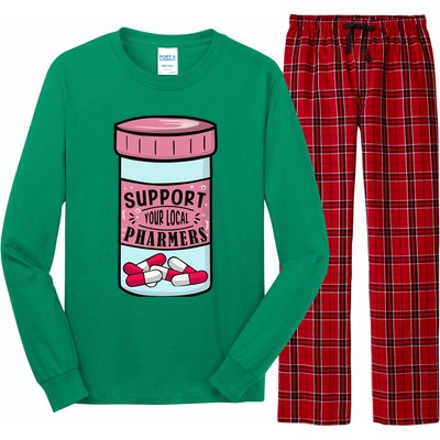 Pharmacy Technician Pharmacy Tech Cpht Long Sleeve Pajama Set