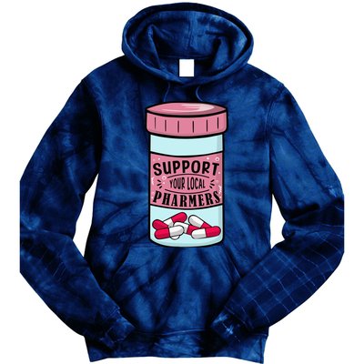 Pharmacy Technician Pharmacy Tech Cpht Tie Dye Hoodie