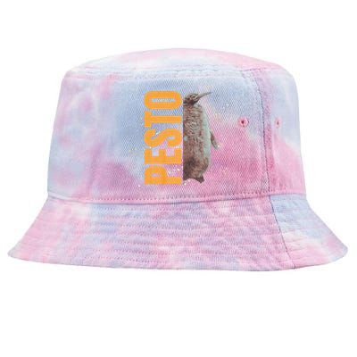 Pesto The Penguin More To Love Cute Animal Lovers Tie-Dyed Bucket Hat