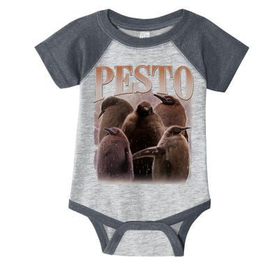 Pesto The Penguin Funny Baby Penguin Pesto Infant Baby Jersey Bodysuit