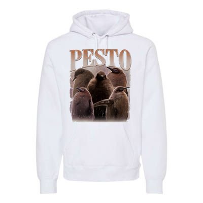 Pesto The Penguin Funny Baby Penguin Pesto Premium Hoodie