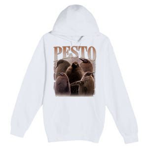 Pesto The Penguin Funny Baby Penguin Pesto Premium Pullover Hoodie