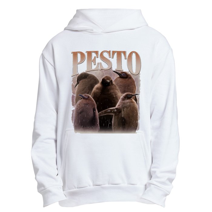 Pesto The Penguin Funny Baby Penguin Pesto Urban Pullover Hoodie