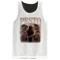 Pesto The Penguin Funny Baby Penguin Pesto Mesh Reversible Basketball Jersey Tank