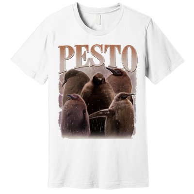 Pesto The Penguin Funny Baby Penguin Pesto Premium T-Shirt