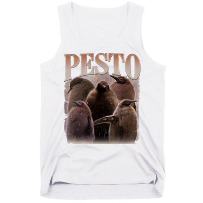 Pesto The Penguin Funny Baby Penguin Pesto Tank Top