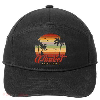 Phuket Thailand 7-Panel Snapback Hat