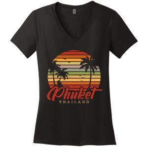 Phuket Thailand Women's V-Neck T-Shirt