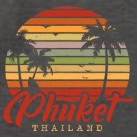 Phuket Thailand Vector Backpack