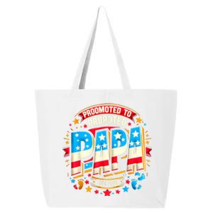 Promoted To Papa Est. 2024 New Papa Fathers Day 25L Jumbo Tote