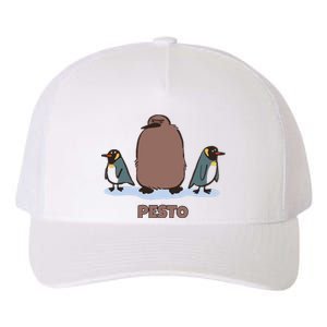 Pesto The Penguin More To Love Penguin Baby Yupoong Adult 5-Panel Trucker Hat