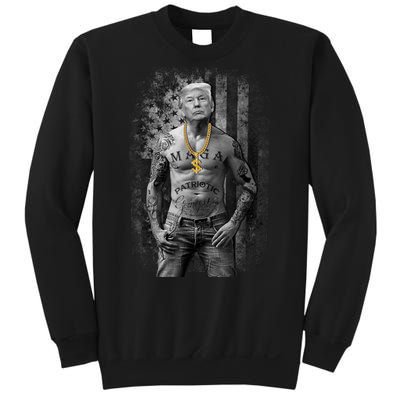 Pro Trump Patriotic Gangster Felon Conviction Sweatshirt