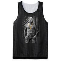 Pro Trump Patriotic Gangster Felon Conviction Mesh Reversible Basketball Jersey Tank