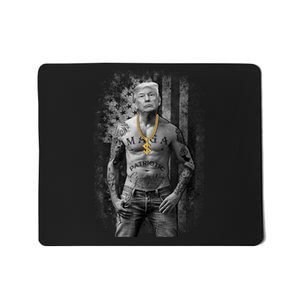 Pro Trump Patriotic Gangster Felon Conviction Mousepad