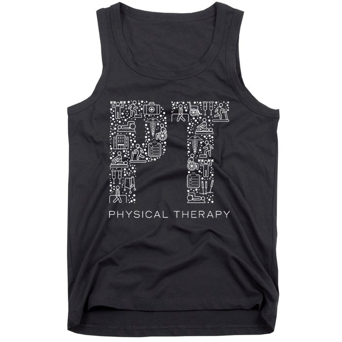 Physical Therapist Physical Therapy Gift Pt Month Tank Top