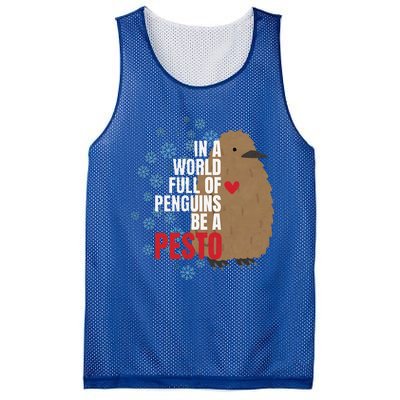 Pesto The Penguin More To Love Absolute Unit Viral Mesh Reversible Basketball Jersey Tank