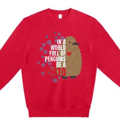 Pesto The Penguin More To Love Absolute Unit Viral Premium Crewneck Sweatshirt