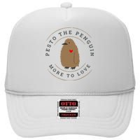 Pesto The Penguin More To Love High Crown Mesh Back Trucker Hat