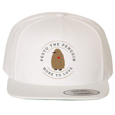 Pesto The Penguin More To Love Wool Snapback Cap