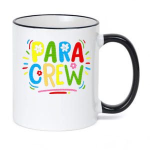 Para Teacher Paraprofessional Parapro 11oz Black Color Changing Mug