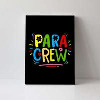 Para Teacher Paraprofessional Parapro Canvas