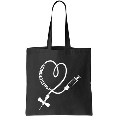 Phlebotomy Technician Phlebotomist Blood Nurse Heart Bag