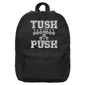 Philadelphia Tush Push Philly_ 16 in Basic Backpack