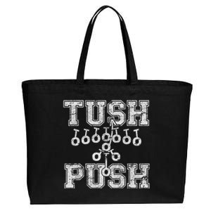 Philadelphia Tush Push Philly_ Cotton Canvas Jumbo Tote