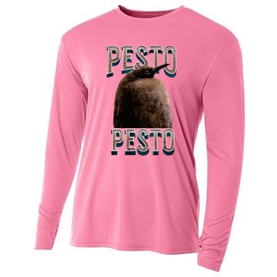 Pesto The Penguin Famous Bird Cooling Performance Long Sleeve Crew