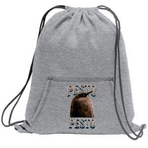 Pesto The Penguin Famous Bird Sweatshirt Cinch Pack Bag