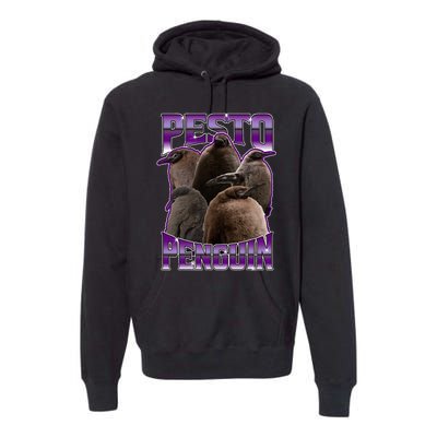 Pesto The Penguin More To Love Absolute Unit Viral Meme Premium Hoodie