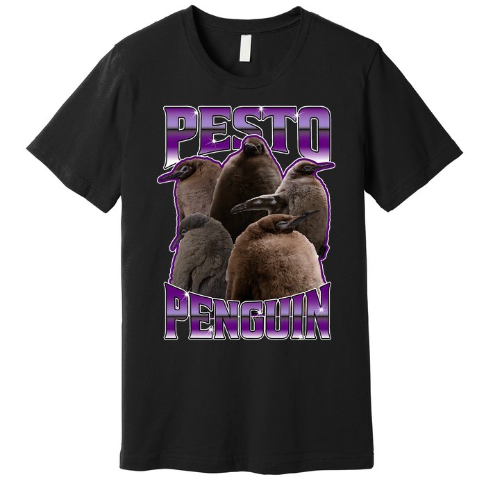 Pesto The Penguin More To Love Absolute Unit Viral Meme Premium T-Shirt