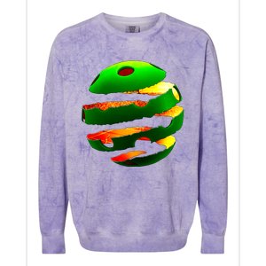 Pickleball Tear Colorblast Crewneck Sweatshirt