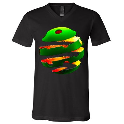 Pickleball Tear V-Neck T-Shirt