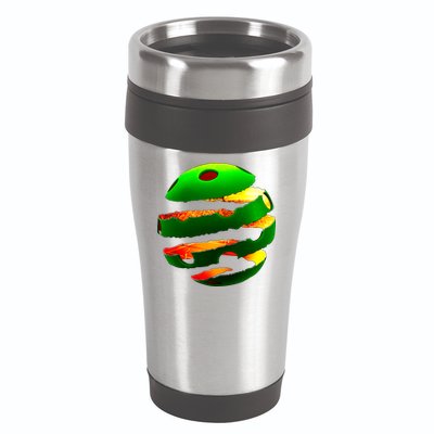Pickleball Tear 16oz Travel Tumbler
