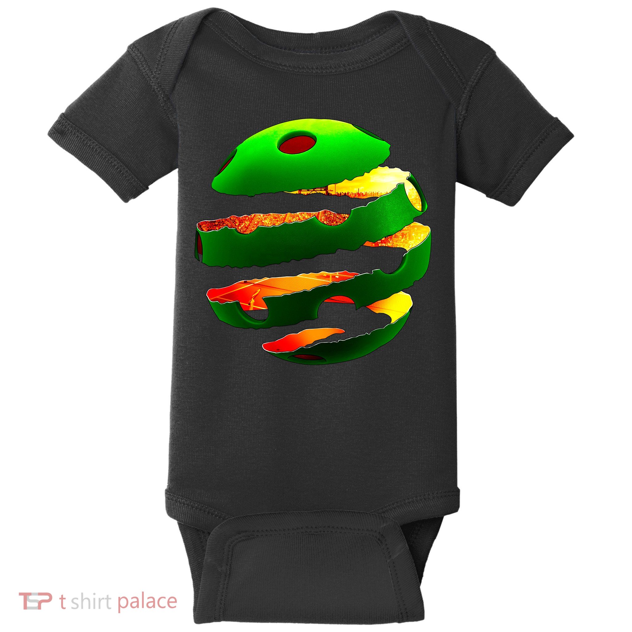 Pickleball Tear Baby Bodysuit