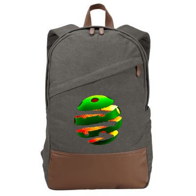 Pickleball Tear Cotton Canvas Backpack